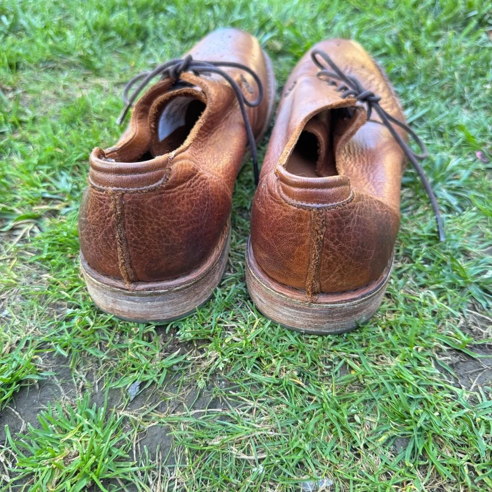 Walk-Over Vintage Collection Oxford Dress Shoes Mens 10 M Brown Leather USA Made